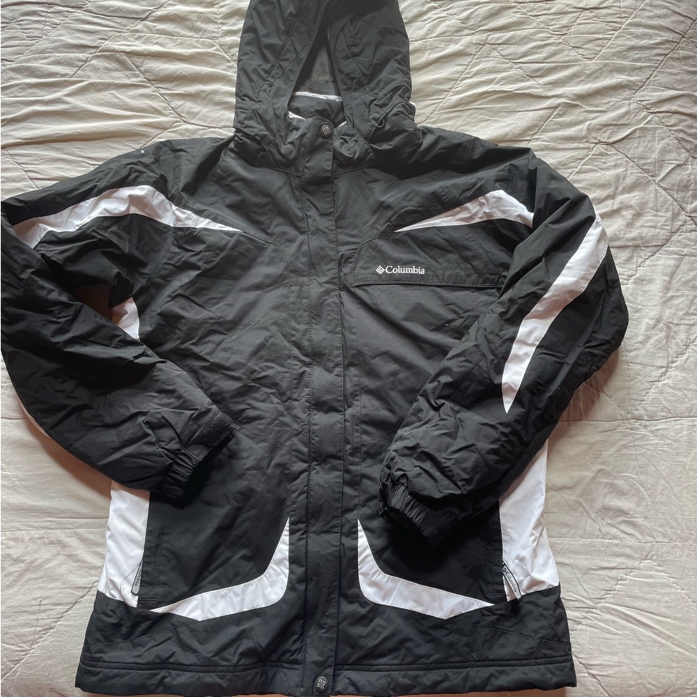 Women's Columbia Jacket With Removeable Hood Size Medium‎